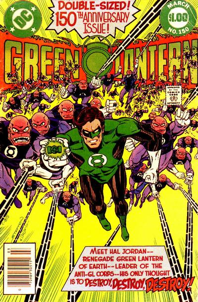 Cover for Green Lantern (DC, 1960 series) #150 [Newsstand]