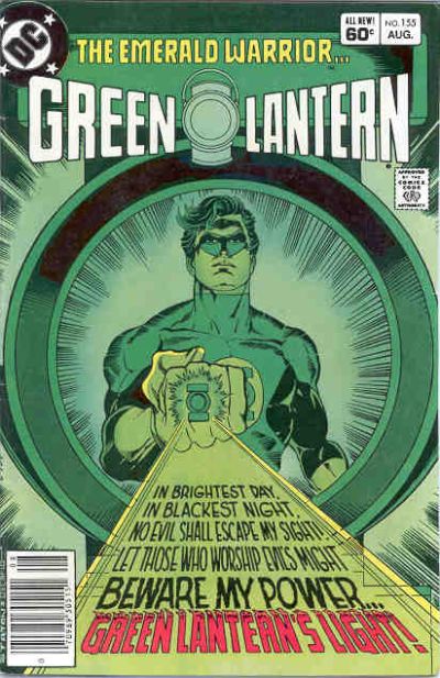 Cover for Green Lantern (DC, 1960 series) #155 [Newsstand]