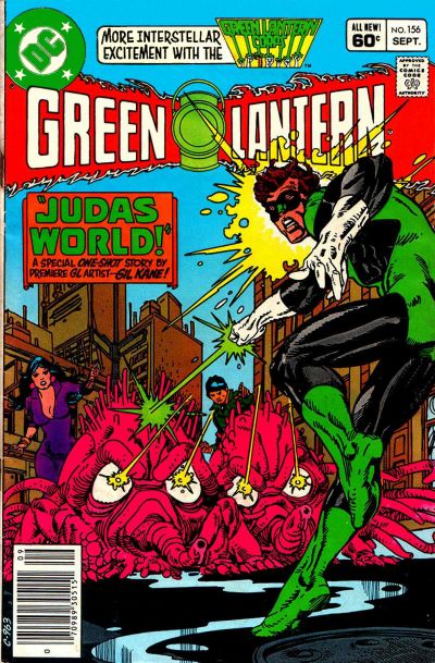 Cover for Green Lantern (DC, 1960 series) #156 [Newsstand]