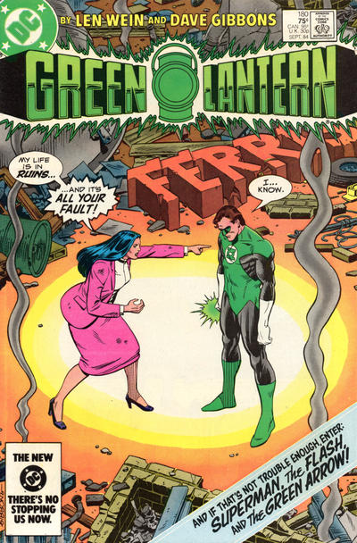 Cover for Green Lantern (DC, 1960 series) #180 [Direct]