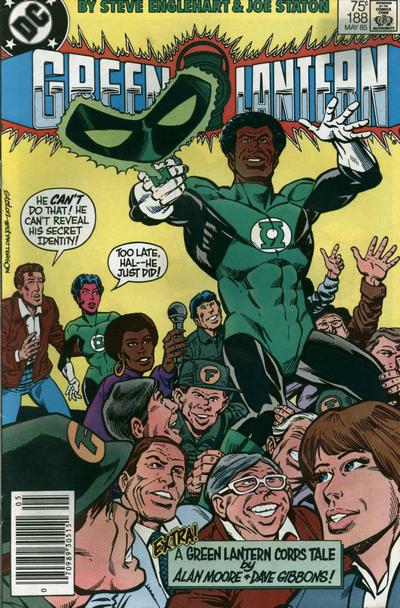 Cover for Green Lantern (DC, 1960 series) #188 [Newsstand]