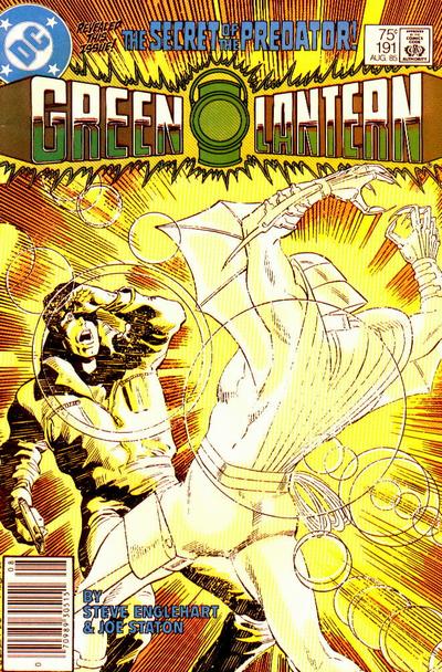 Cover for Green Lantern (DC, 1960 series) #191 [Newsstand]