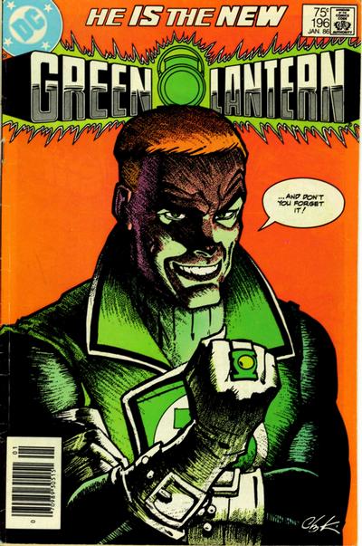 Cover for Green Lantern (DC, 1960 series) #196 [Newsstand]