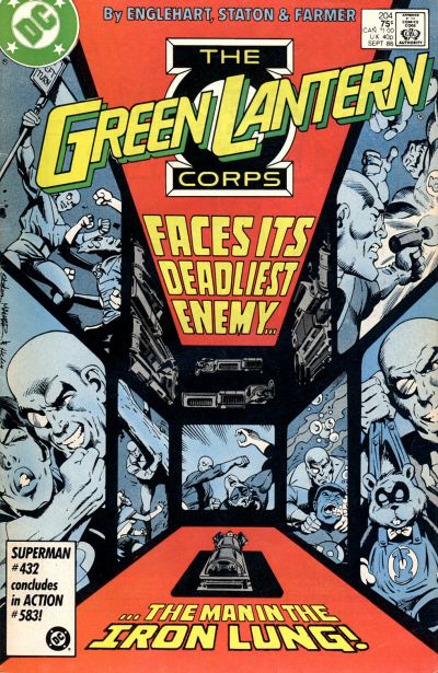 Cover for Green Lantern (DC, 1960 series) #204 [Direct]