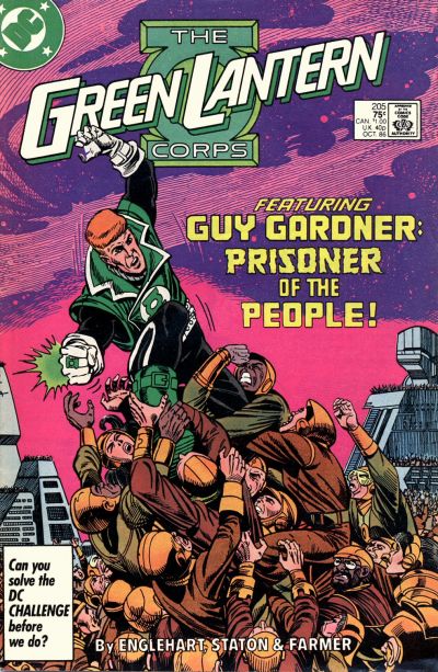 Cover for Green Lantern (DC, 1960 series) #205 [Direct]