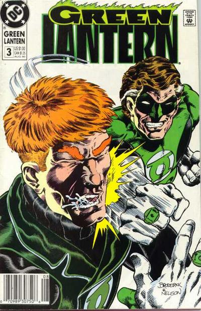 Cover for Green Lantern (DC, 1990 series) #3 [Newsstand]