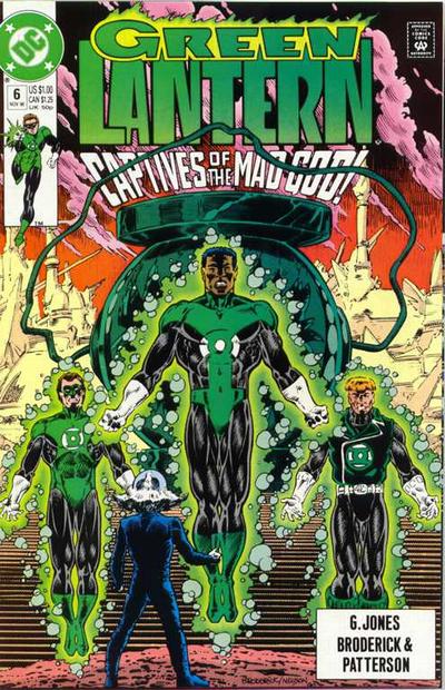 Cover for Green Lantern (DC, 1990 series) #6 [Direct]