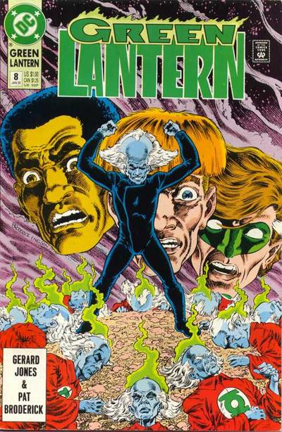 Cover for Green Lantern (DC, 1990 series) #8 [Direct]