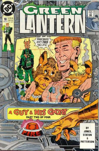 Cover for Green Lantern (DC, 1990 series) #10 [Direct]