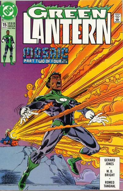 Cover for Green Lantern (DC, 1990 series) #15 [Direct]