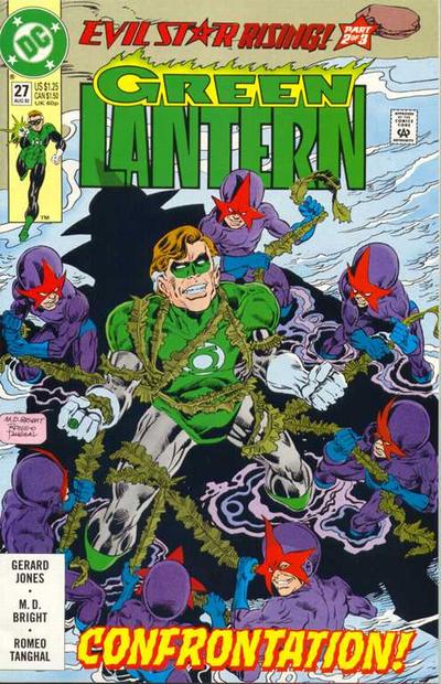 Cover for Green Lantern (DC, 1990 series) #27 [Direct]