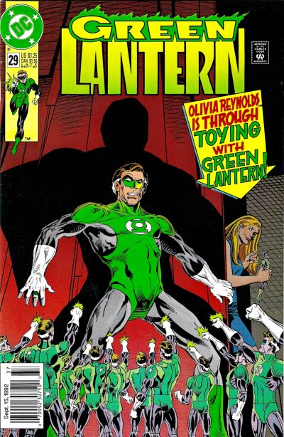 Cover for Green Lantern (DC, 1990 series) #29 [Newsstand]