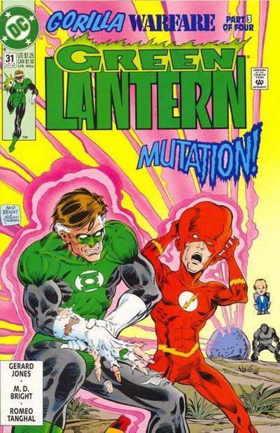 Cover for Green Lantern (DC, 1990 series) #31 [Direct]