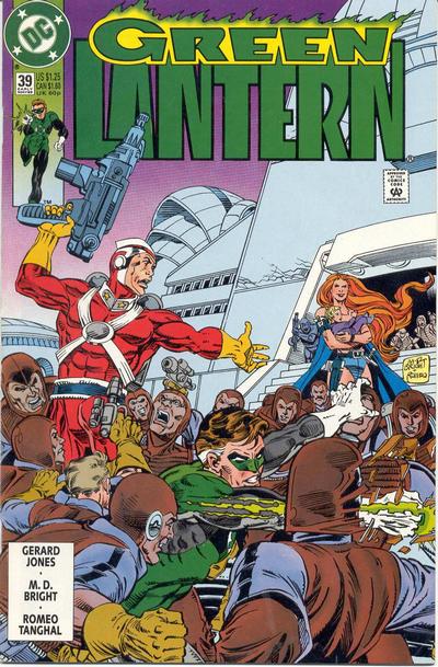Cover for Green Lantern (DC, 1990 series) #39 [Direct]