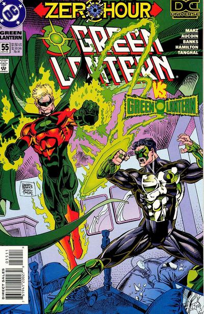 Cover for Green Lantern (DC, 1990 series) #55 [Direct Sales]