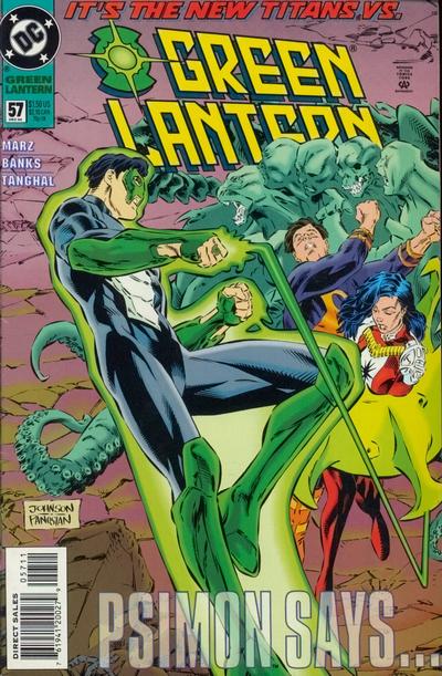 Cover for Green Lantern (DC, 1990 series) #57 [Direct Sales]