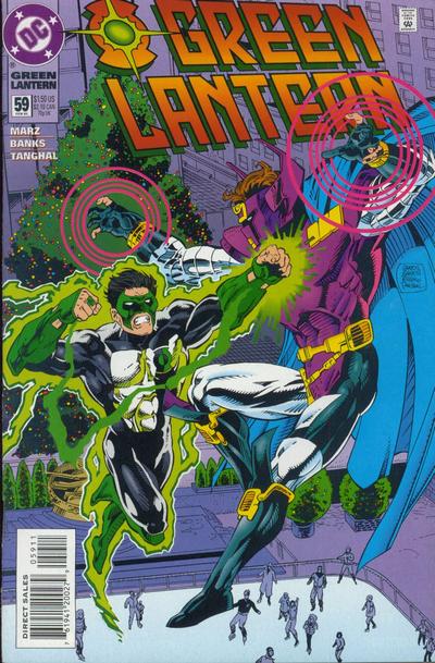 Cover for Green Lantern (DC, 1990 series) #59 [Direct Sales]