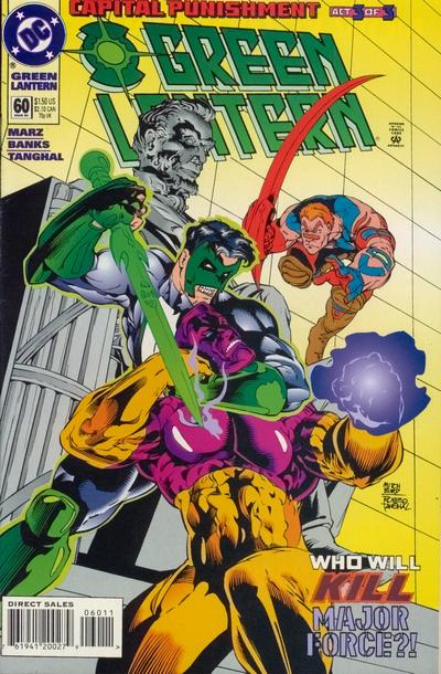 Cover for Green Lantern (DC, 1990 series) #60 [Direct Sales]