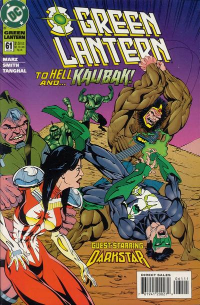 Cover for Green Lantern (DC, 1990 series) #61 [Direct Sales]