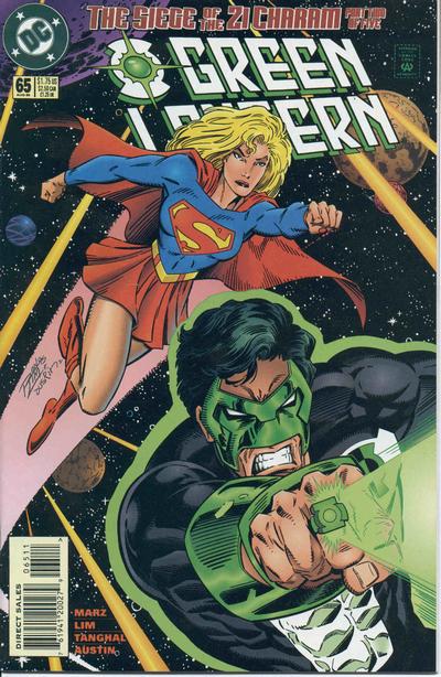 Cover for Green Lantern (DC, 1990 series) #65 [Direct Sales]