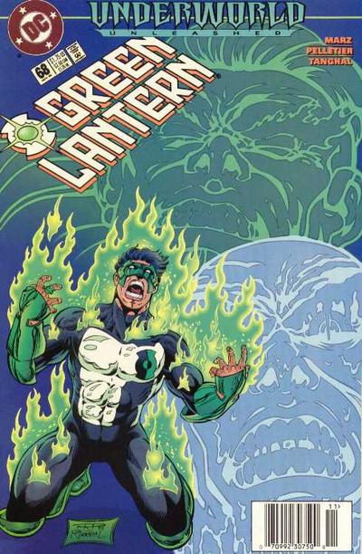 Cover for Green Lantern (DC, 1990 series) #68 [Newsstand]