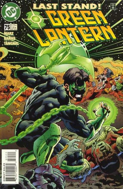 Cover for Green Lantern (DC, 1990 series) #75 [Direct Sales]