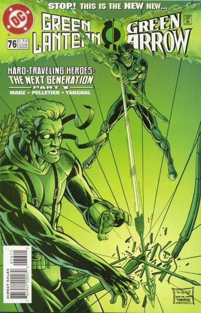 Cover for Green Lantern (DC, 1990 series) #76 [Direct Sales]