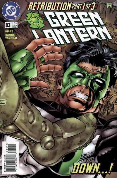Cover for Green Lantern (DC, 1990 series) #83 [Direct Sales]