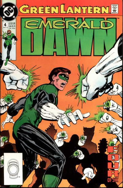 Cover for Green Lantern: Emerald Dawn (DC, 1989 series) #4 [Direct]