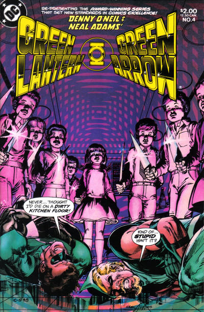 Cover for Green Lantern / Green Arrow (DC, 1983 series) #4