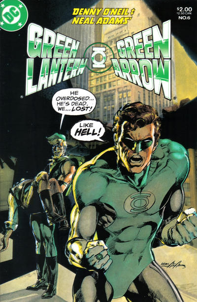 Cover for Green Lantern / Green Arrow (DC, 1983 series) #6