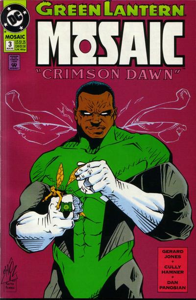 Cover for Green Lantern: Mosaic (DC, 1992 series) #3 [Direct]