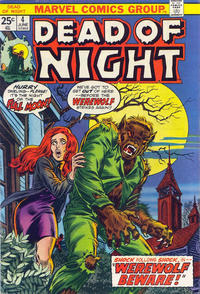 Cover Thumbnail for Dead of Night (Marvel, 1973 series) #4