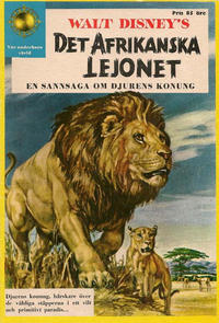 Cover Thumbnail for Det afrikanska lejonet (Richters Förlag AB, 1956 series) 