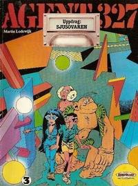 Cover for Agent 327 (Serieförlaget [1980-talet]; Hemmets Journal, 1986 series) #3 - Uppdrag: Sjusovaren
