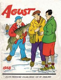 Cover Thumbnail for Agust [julalbum] (Åhlén & Åkerlunds, 1931 series) #1958