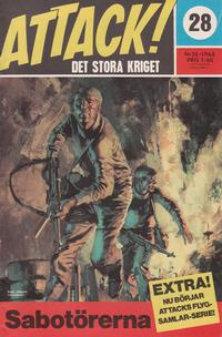 Cover for Attack (Semic, 1967 series) #28