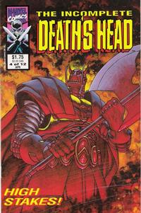 Cover for The Incomplete Death's Head (Marvel, 1993 series) #4