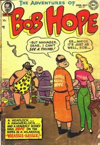 Cover Thumbnail for The Adventures of Bob Hope (DC, 1950 series) #21
