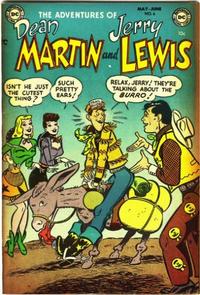 Cover for The Adventures of Dean Martin & Jerry Lewis (DC, 1952 series) #6