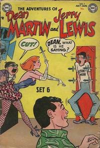 Cover Thumbnail for The Adventures of Dean Martin & Jerry Lewis (DC, 1952 series) #7