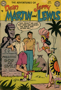 Cover for The Adventures of Dean Martin & Jerry Lewis (DC, 1952 series) #10