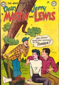 Cover for The Adventures of Dean Martin & Jerry Lewis (DC, 1952 series) #11