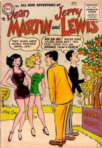 Cover for The Adventures of Dean Martin & Jerry Lewis (DC, 1952 series) #24