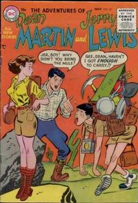 Cover Thumbnail for The Adventures of Dean Martin & Jerry Lewis (DC, 1952 series) #25