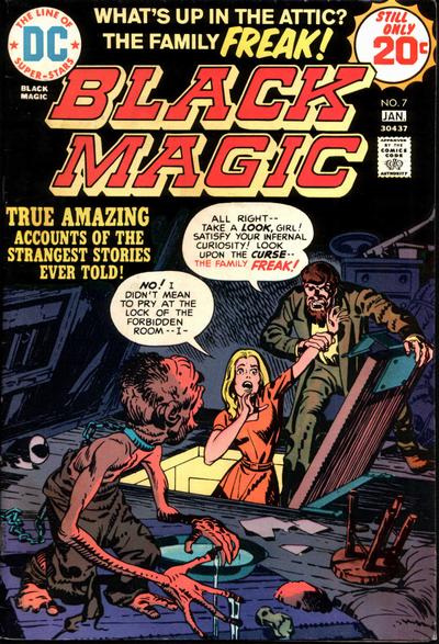 Cover for Black Magic (DC, 1973 series) #7