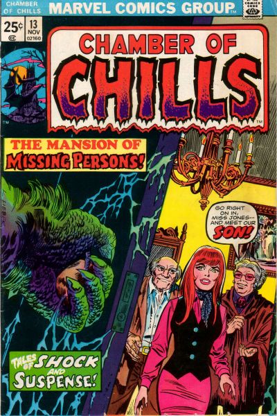 Cover for Chamber of Chills (Marvel, 1972 series) #13
