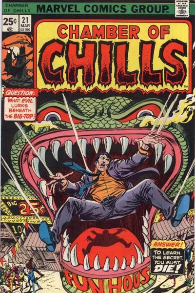 Cover for Chamber of Chills (Marvel, 1972 series) #21