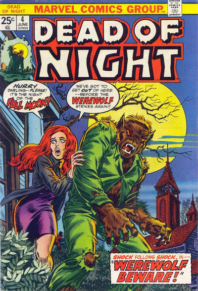 Cover for Dead of Night (Marvel, 1973 series) #4