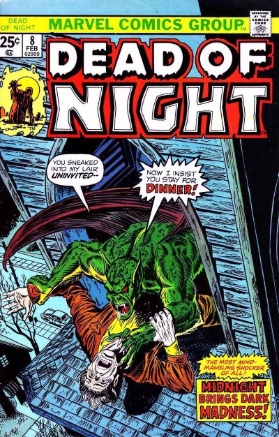Cover for Dead of Night (Marvel, 1973 series) #8